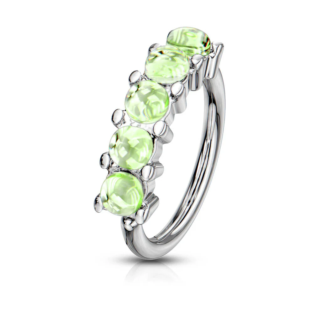 Ring 5 Illuminating synthetic Stone Bendable - Image 8