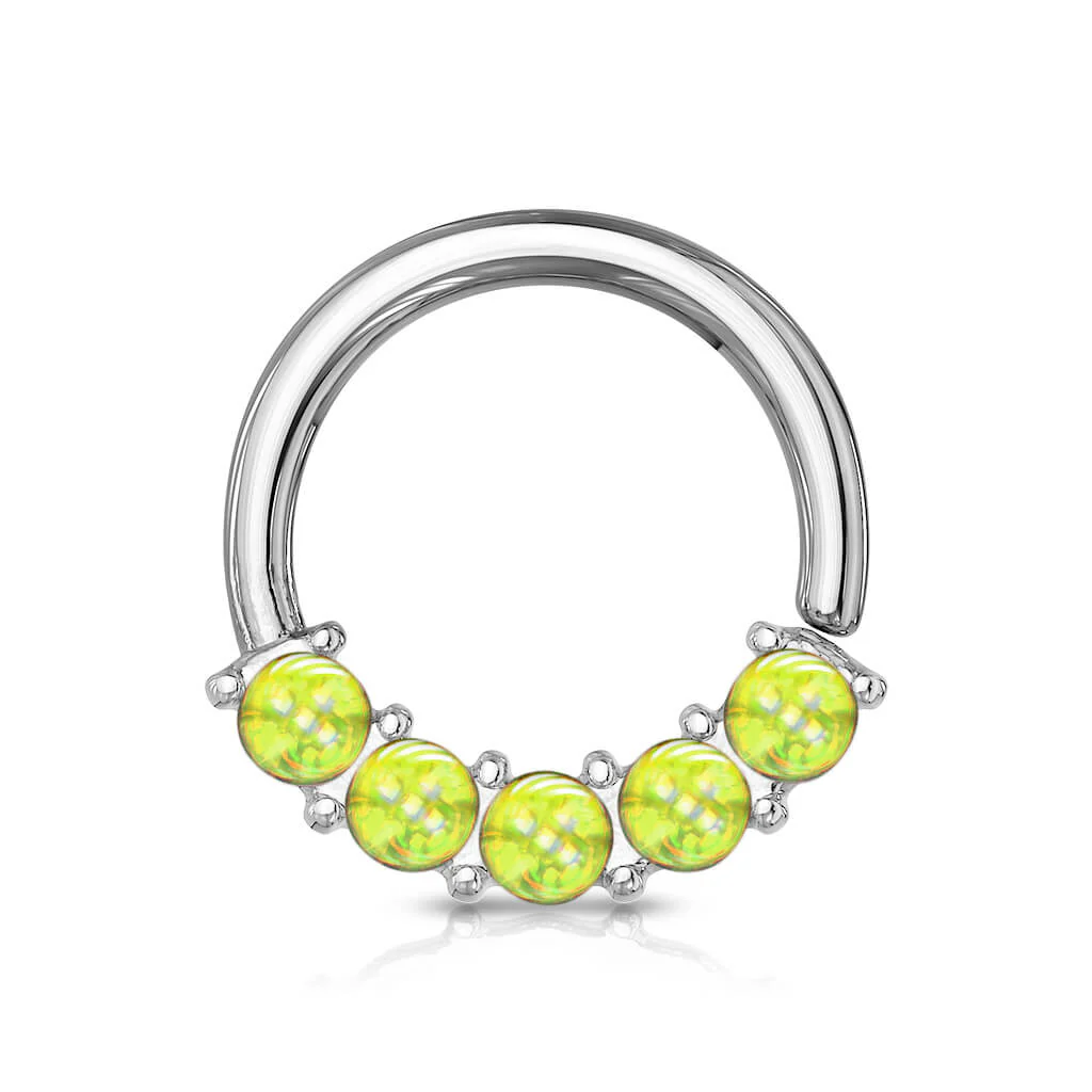 Ring 5 Illuminating synthetic Stone Bendable - Image 6