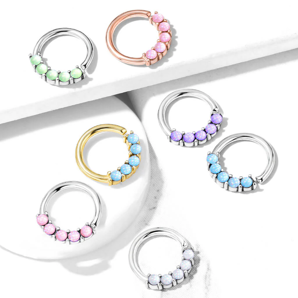 Ring 5 Illuminating synthetic Stone Bendable - Image 9