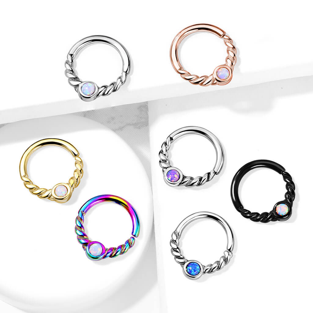 Ring Opal Round Bendable - Image 5