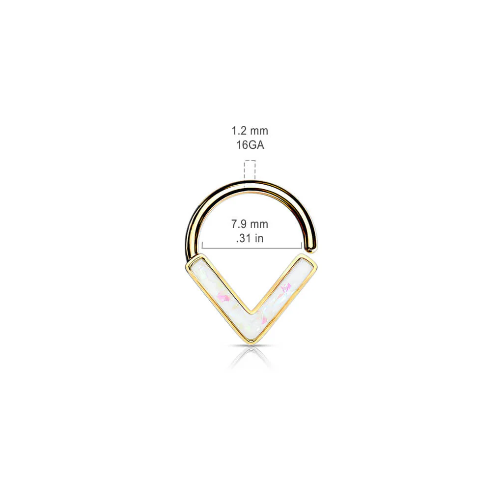Ring Chevron Opal Bendable - Image 3