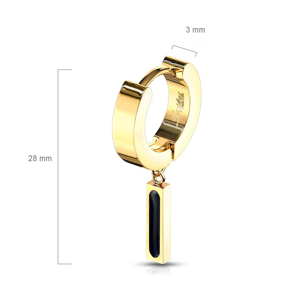 Bar dangle Gold Clicker - Image 2