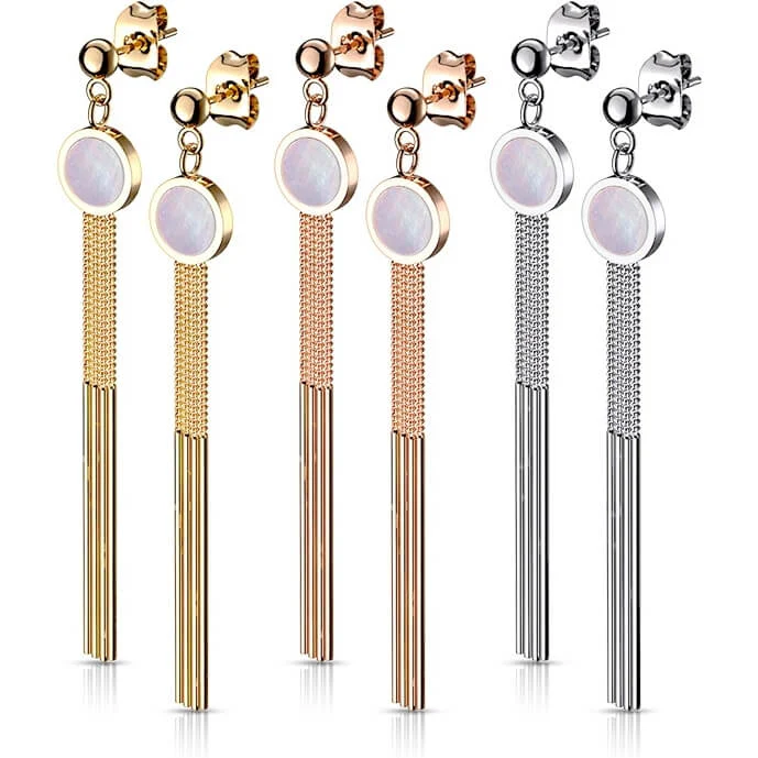 Ear Stud Chains dangle - Image 3
