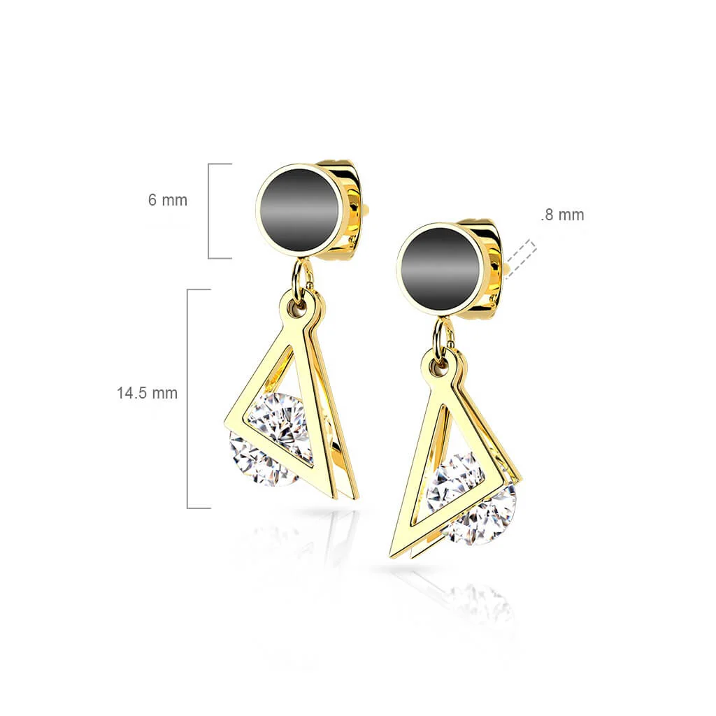 Triangle dangle Zirconia - Image 2