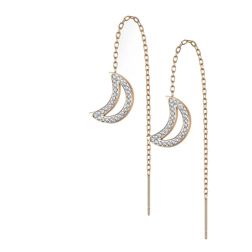 Moon Chain dangle Zirconia - Image 6