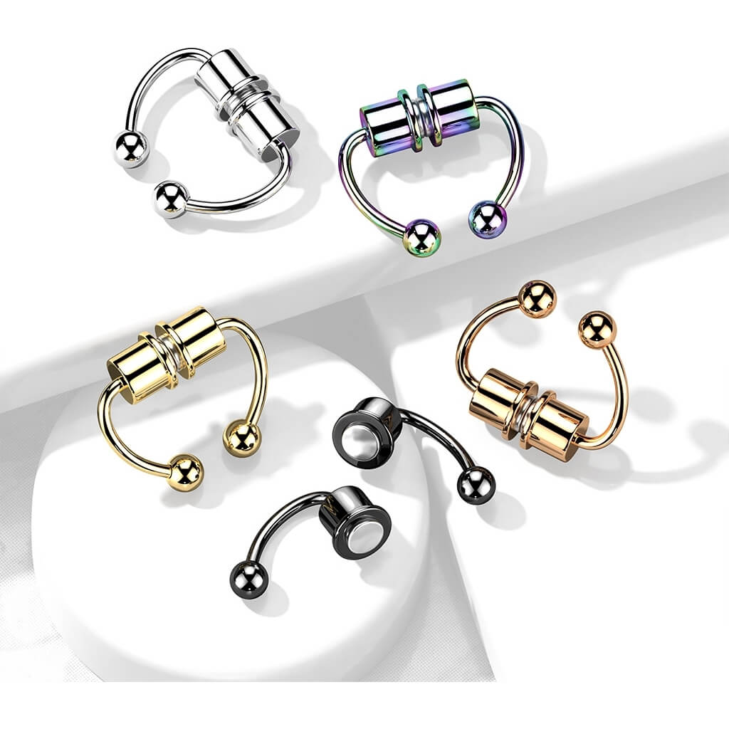Fake Nose Piercing Magnet Septum Magnet - Image 5