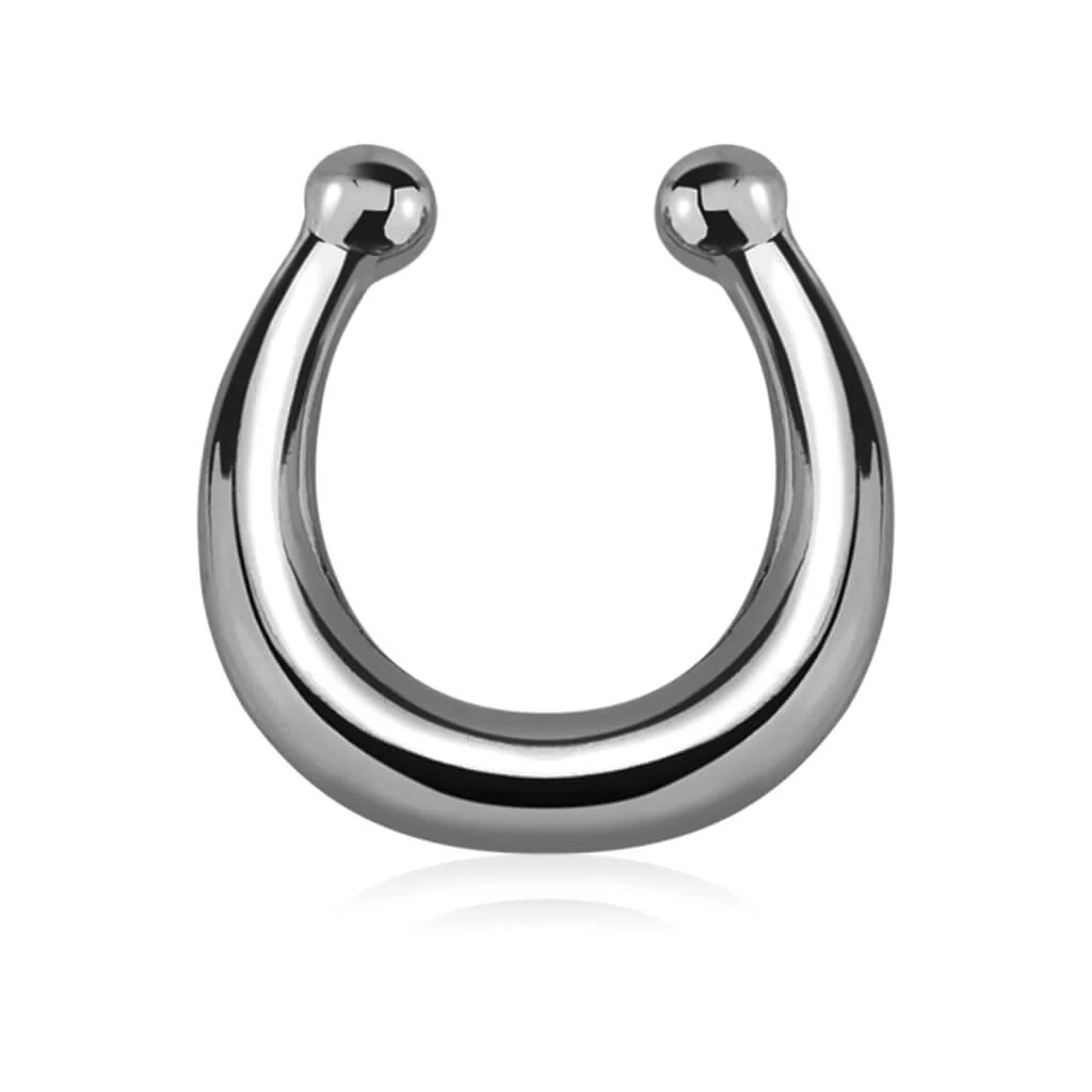 Fake Nose Piercing Septum Bendable - Image 3
