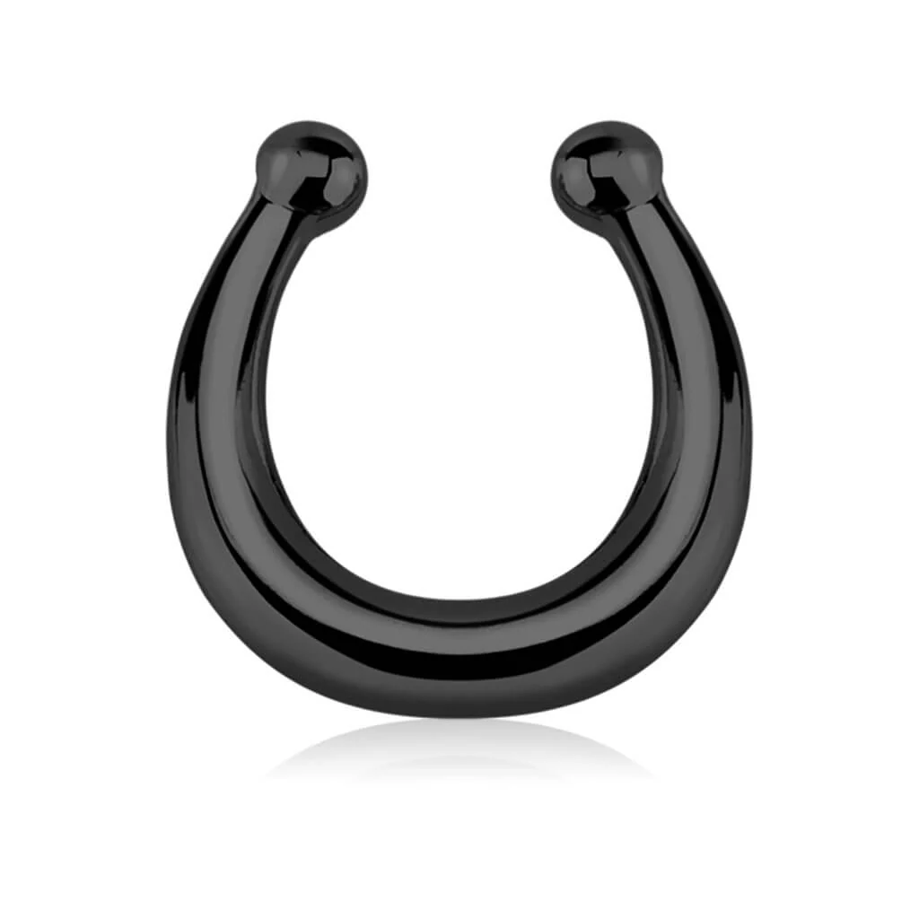 Fake Nose Piercing Septum Bendable - Image 4