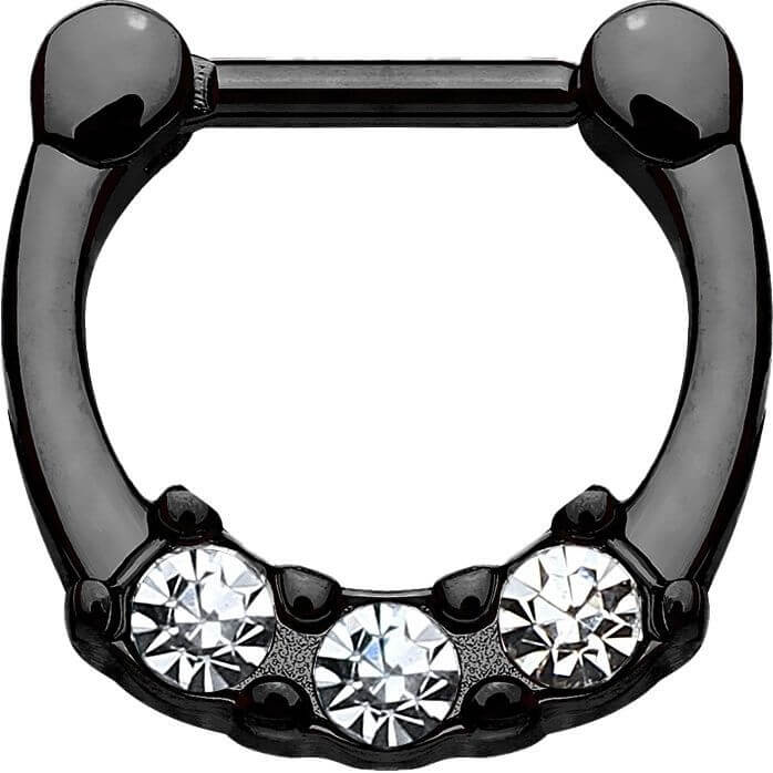 Septum Piercing Clicker Clicker 3 Zirconia