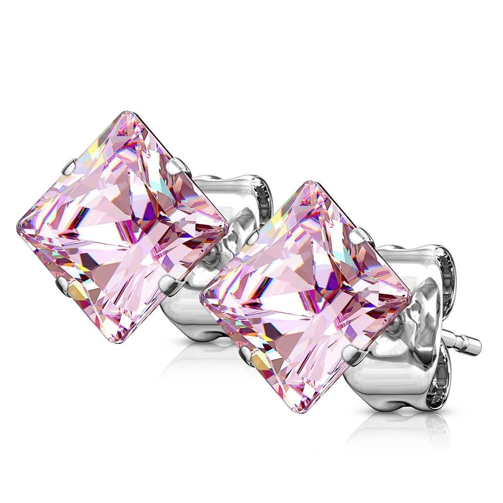 Square Zirconia Silver - Image 6
