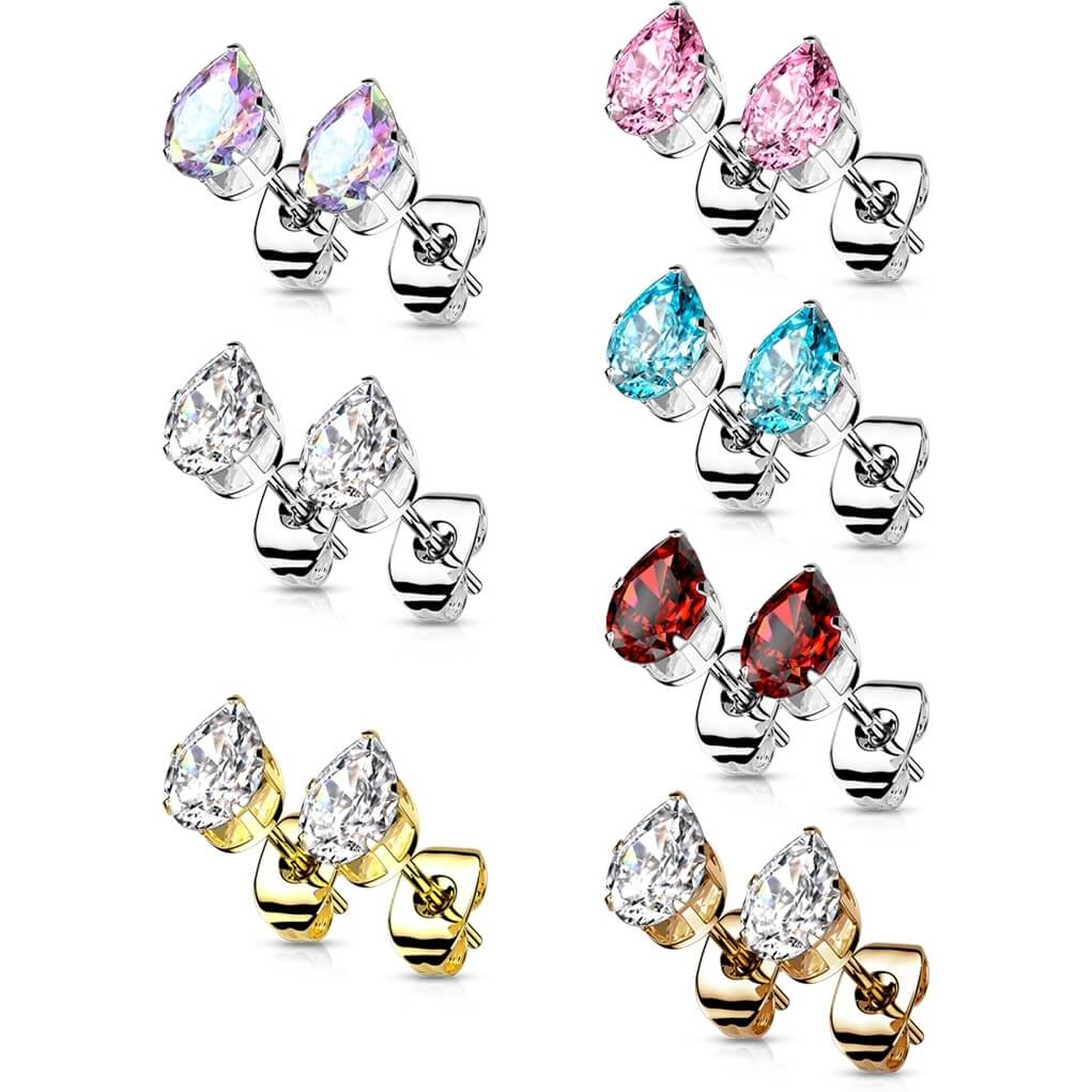 Drop Zirconia Gold - Image 3