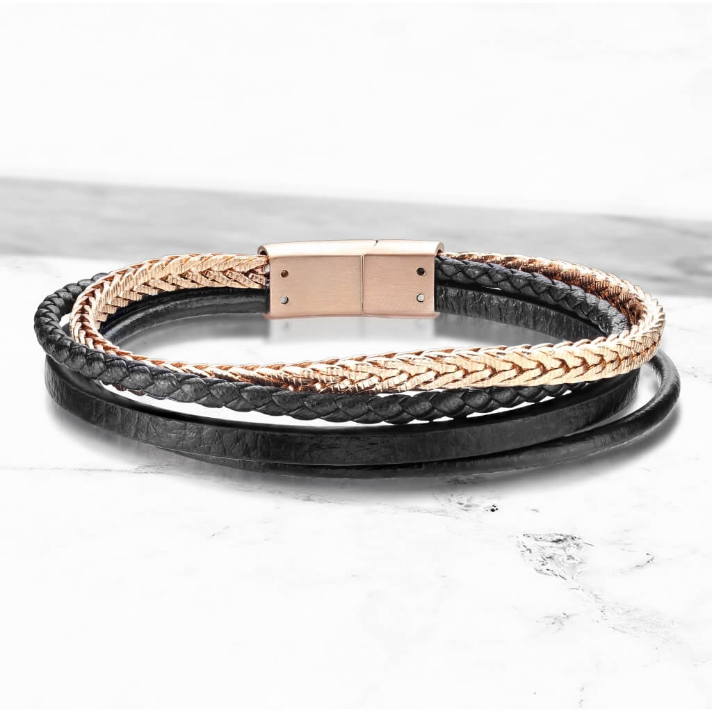 Black Gold Braided Magnet - Image 4