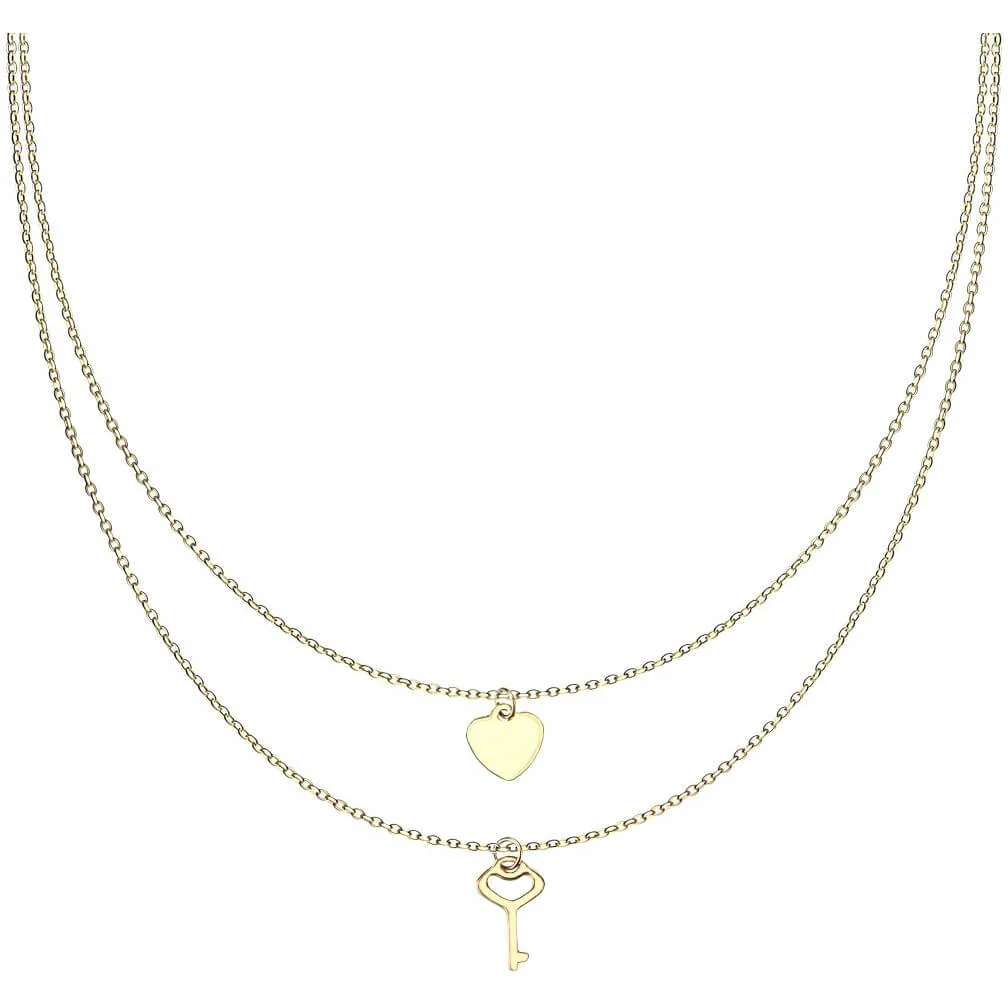 Heart Key Double Layered