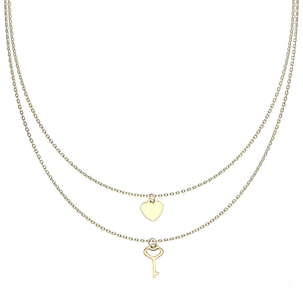 Heart Key Double Layered - Image 3