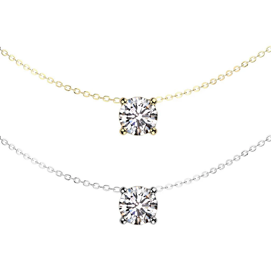 chain zirconia prong setting - Image 3