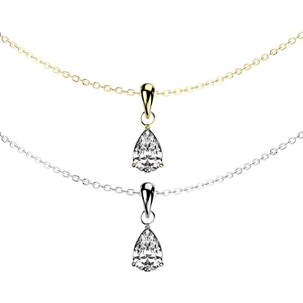 chain zirconia dangle - Image 3