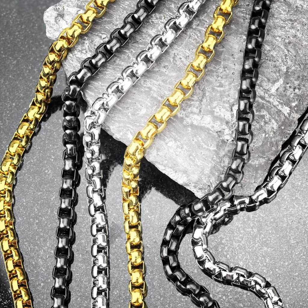 Box Chain Silver - Image 2