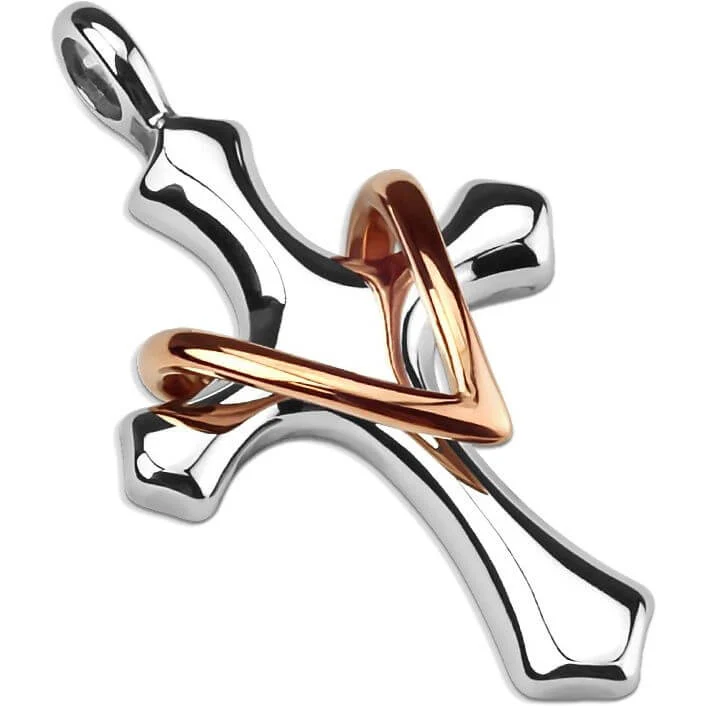 Cross Silver Gold