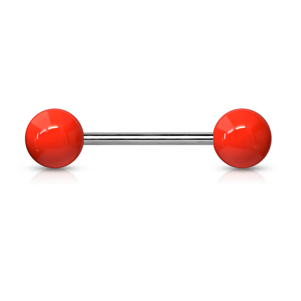 Titanium Barbell Acrylic Ball - Image 11