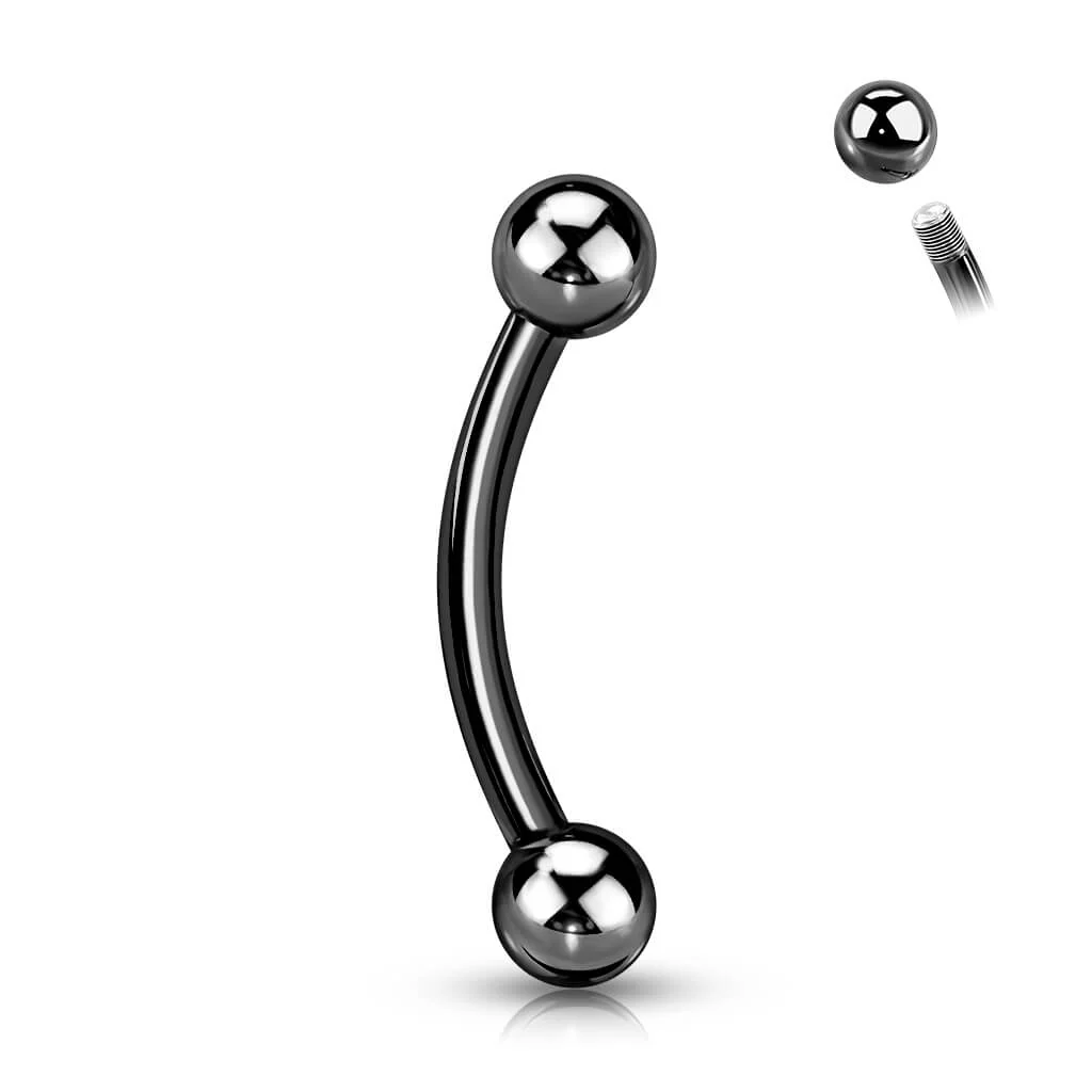 Titanium Eyebrow Piercing Ball - Image 4