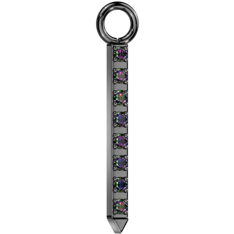 Titanium Attachment dangle bar zirconia - Image 4