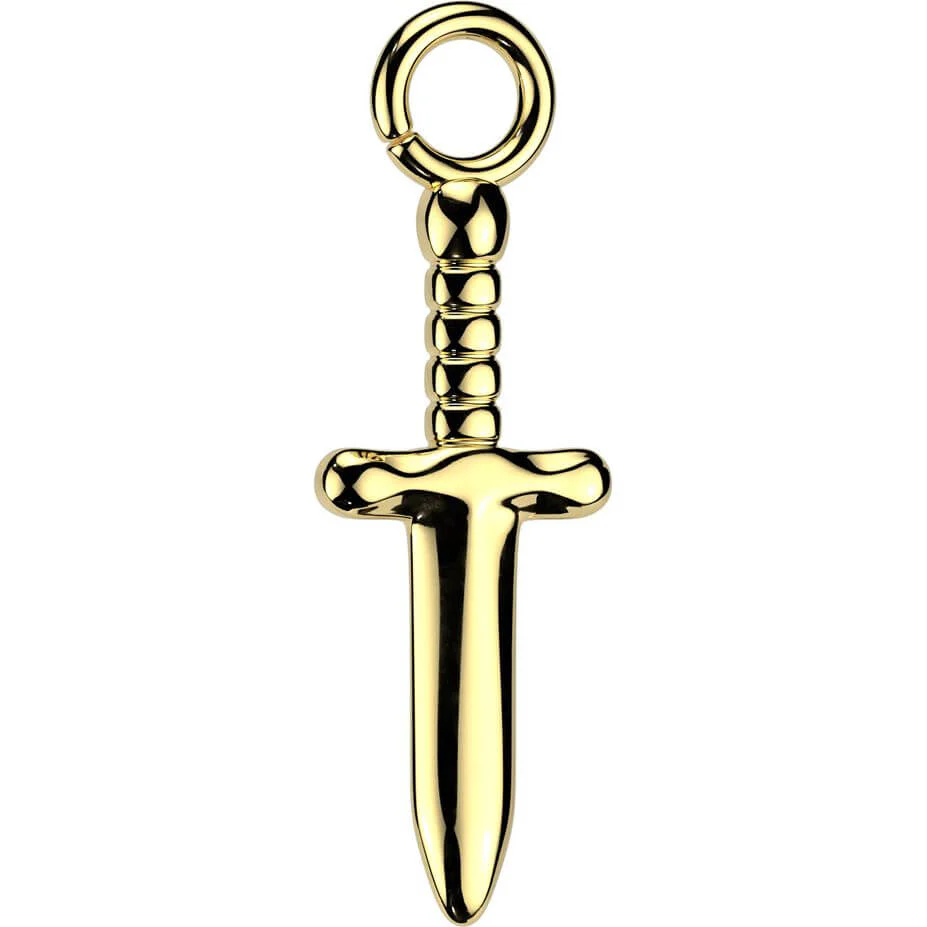 Titanium Attachment dagger dangle - Image 5