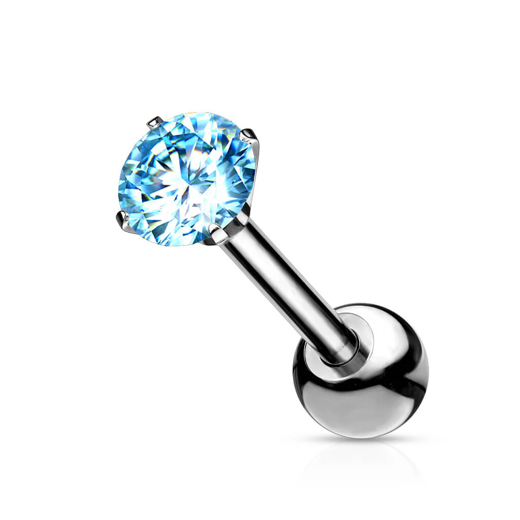 Titanium Barbell Zirconia Round - Image 10