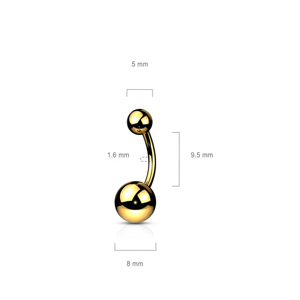 Titanium Belly Button Piercing Ball - Image 3