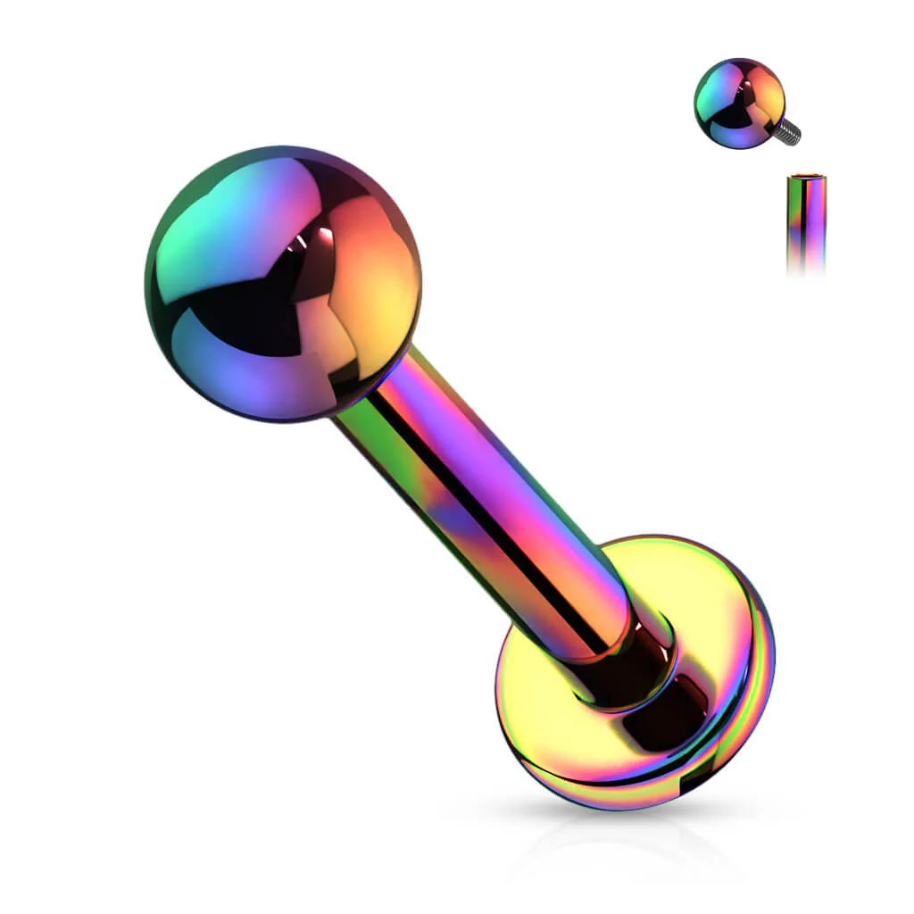 Titanium Labret Ball Internally Threaded - Image 12