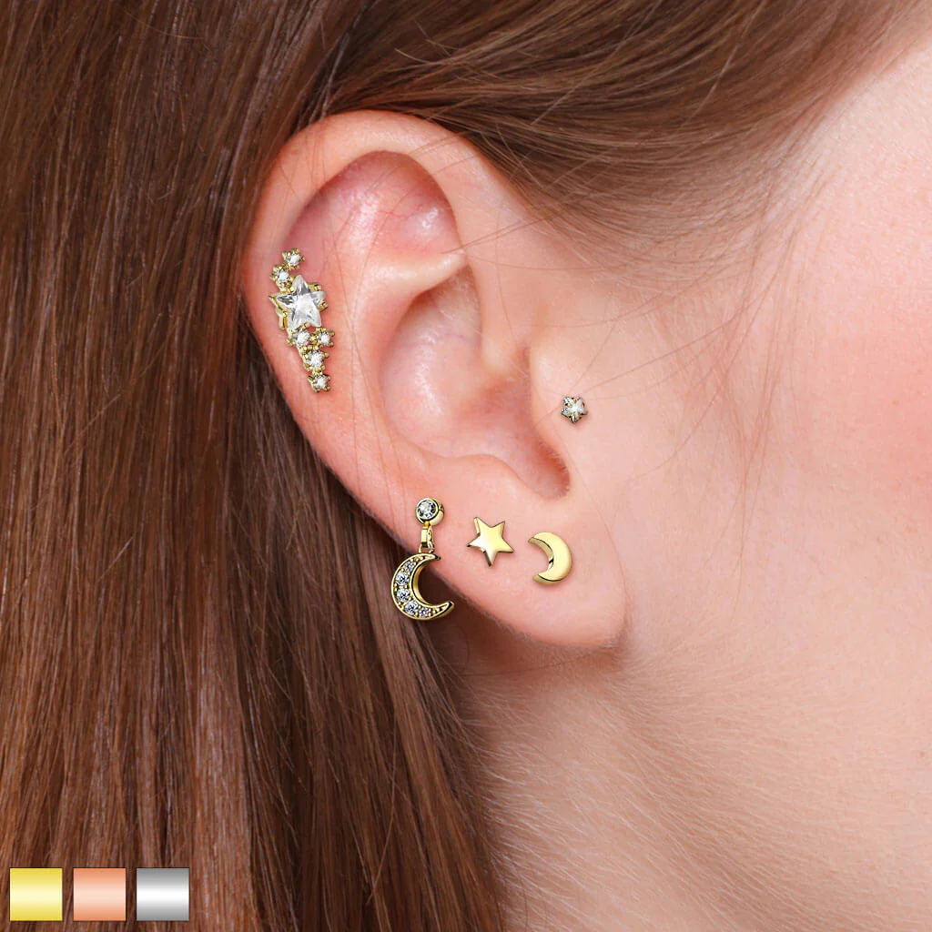 Barbell Set Barbell Labret, 5 pieces - Image 3