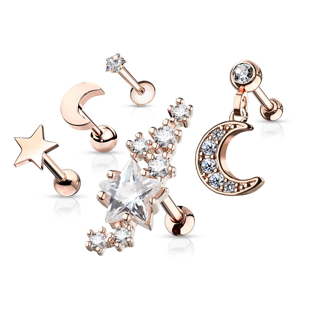Barbell Set Barbell Labret, 5 pieces - Image 4