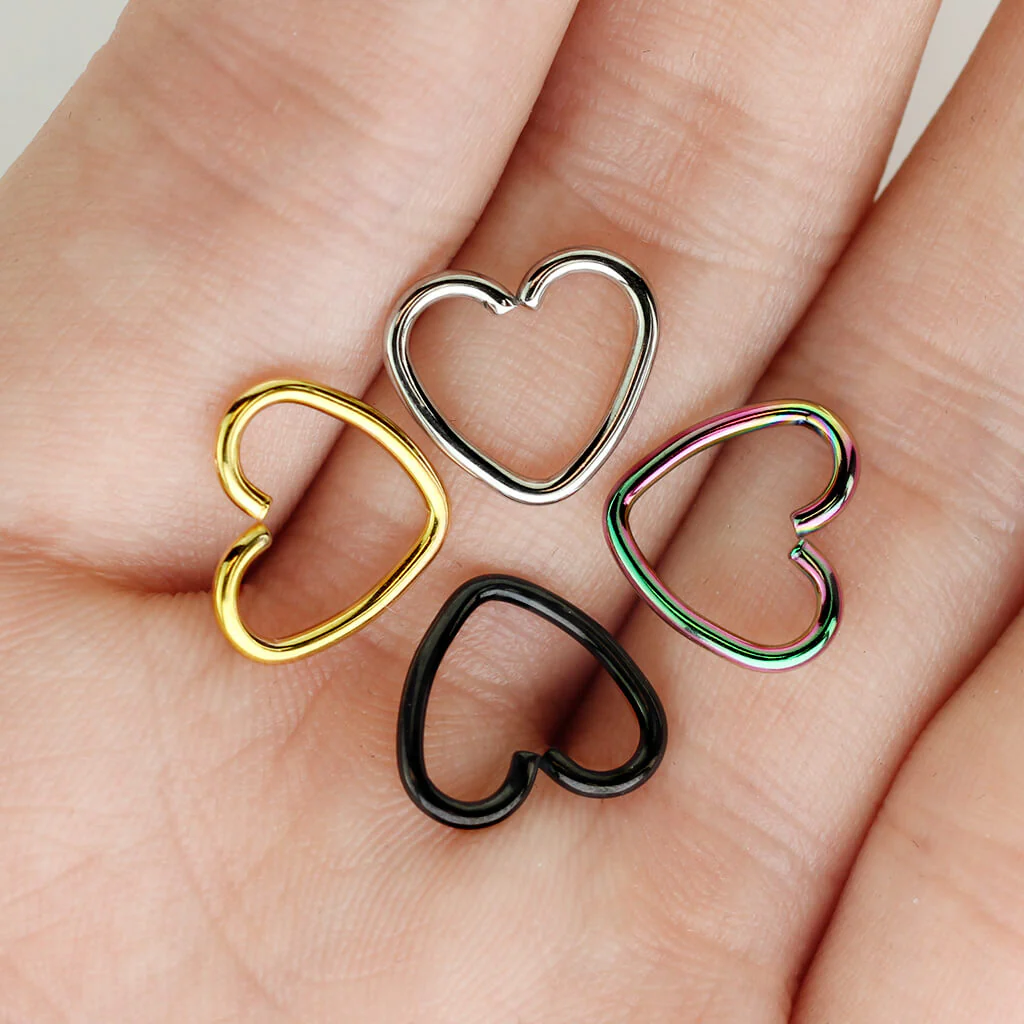 Ring Heart Bendable, 4 s pairs - Image 3